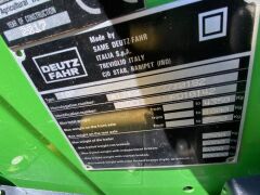 2017 Deutz-Fahr 80.4F 4 x 4 Tractor, 95 Hrs - 21