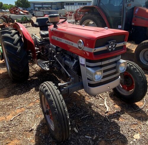 Massey Ferguson 148 4 x 2 Tractor, 7 Hrs