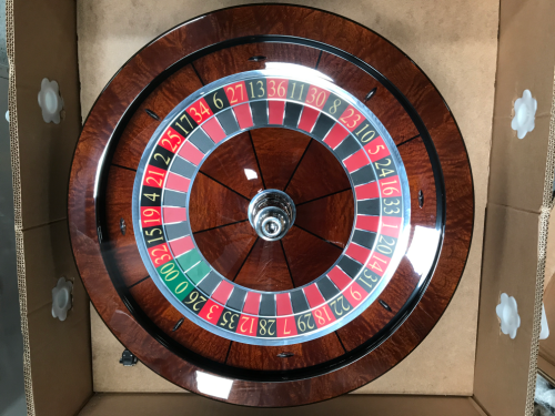 Cammegh Mercury 360 Mahogany Roulette Wheel