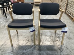 Modern Dining Chair Set - 2 Chairs - 4