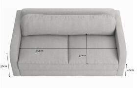 Queen Size Fold-out Sofa Bed - 4