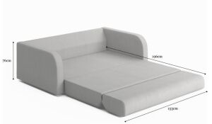 Queen Size Fold-out Sofa Bed - 5