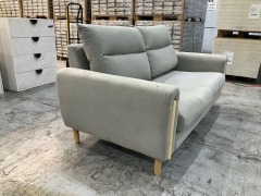 Scandinavian Inspired 2 Seater Sofa - 3