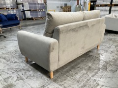 Scandinavian Inspired 2 Seater Sofa - 5