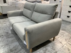 Scandinavian Inspired 2 Seater Sofa - 6