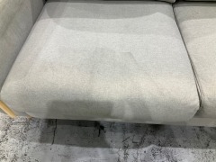 Scandinavian Inspired 2 Seater Sofa - 7