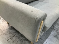 Scandinavian Inspired 2 Seater Sofa - 10