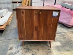 Mid-Century Style Bar Cabinet - 5