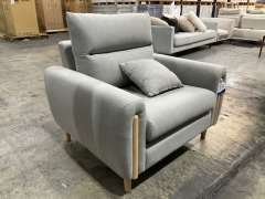 Scandinavian Style Armchair - 3