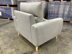 Scandinavian Style Armchair - 6