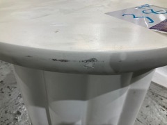 Indoor/Outdoor Concrete Side Table - 7