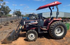 Shibaura ST445 4 x 4 Tractor, 1640 Hrs * RESERVE MET * - 2