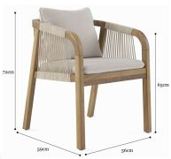 Single Dining Chair - 2