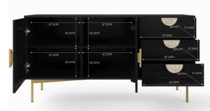 DNL Art Deco Sideboard - 3