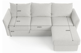 Full Sleeper Modular Sofa with Storage - 3