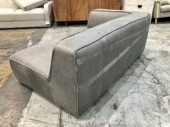 Leather Modular Sofa Corner Piece - 6