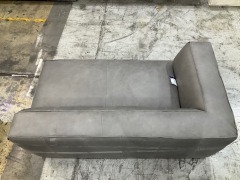 Leather Modular Sofa Corner Piece - 10