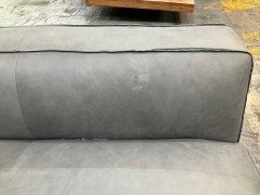 Leather Modular Sofa Corner Piece - 13