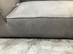 Leather Modular Sofa Corner Piece - 17