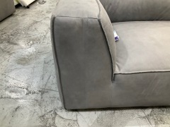 Leather Modular Sofa Corner Piece - 19