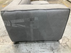 Leather Modular Sofa Corner Piece - 20