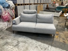 2 Seater Modular Sofa End Piece - 9