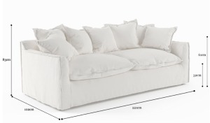 Boho 3 Seater Sofa - 2