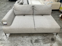 2 Seater Modular Sofa End Piece - 2