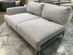 2 Seater Modular Sofa End Piece - 5