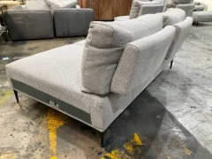 2 Seater Modular Sofa End Piece - 6