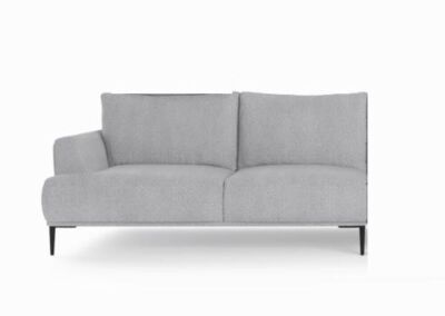 2 Seater Modular Sofa End Piece