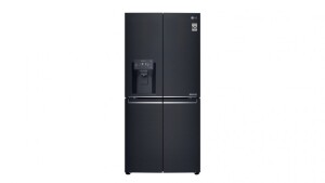 LG 508L Slim French Door Fridge with Ice and Water Dispenser - Matte Black GF-L570MBL - 2