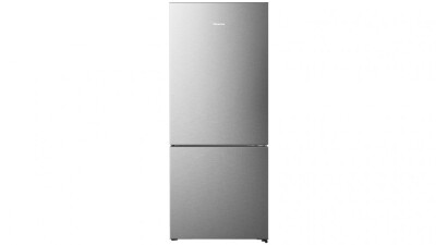 Hisense 417L PureFlat Bottom Mount Fridge - Silver HRBM417S