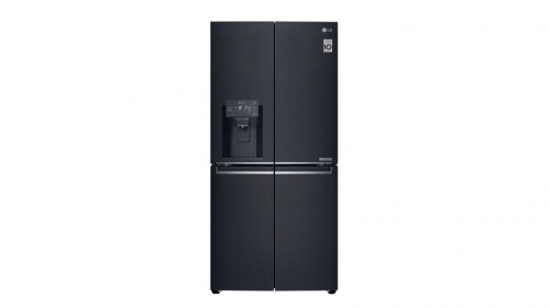 LG 508L Slim French Door Fridge with Ice and Water Dispenser - Matte Black GF-L570MBL