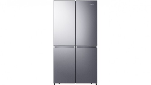 Hisense 609L PureFlat Quad Door French Door Fridge - Stainless Steel HRCD609S