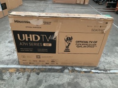 Hisense 50 Inch UHD 4K TV SERIES A7HAU (Smashed Screen) - 3