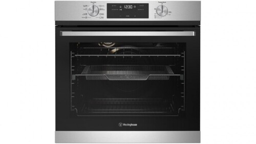 Westinghouse 600mm Stainless Steel Multifunction Oven with AirFry WVE616SC