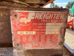 1970 Freighter Tandem Axle Trailer, Model No: 5838 - 11