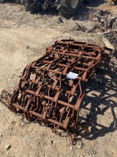 Drag Harrow with 3pt linkage hitch