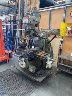 1998 King Rich KR V2000 Vertical Turret Milling Machine