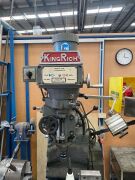 1998 King Rich KR V2000 Vertical Turret Milling Machine - 4