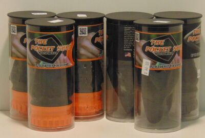 3 x The Pocket Shot Pro Kit [Colour: Orange] (PKS-PRO-ORG), 3 x The Pocket Shot Pro Kit [Colour: Black] (PKS-PRO-BLK)