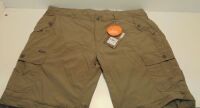 2 x Vigilante Mens Jaystar II Zip Off Pant - Morel [Sizes: 40 and 42] (1211-141-40)