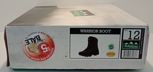 Ridgeline Warrior Hi-Top Boots {Size: 12] (RLBWARRIOR-12)