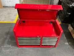 41 Inch 12 Drawer Tool Chest - Red/Black (Tools NOT included) - 2
