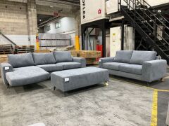 DNL Berwick 3 piece Lounge OGBERDL1STO/SP - 2