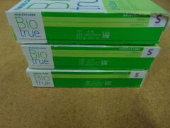 3 x Bausch & Lomb BioTrue ONEday Lenses 90-pack -2.75 Exp. 2021/01 onwards - 2