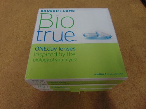 3 x Bausch & Lomb BioTrue ONEday Lenses 90-pack -2.00 Exp. 2020/11 onwards