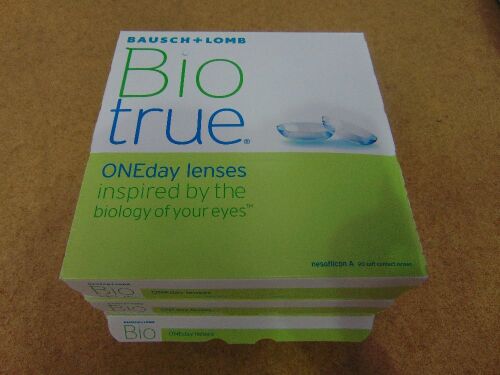3 x Bausch & Lomb BioTrue ONEday Lenses 90-pack -4.25 Exp. 2020/12 onwards