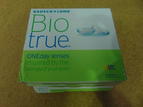 3 x Bausch & Lomb BioTrue ONEday Lenses 90-pack -2.00 Exp. 2020/11 onwards